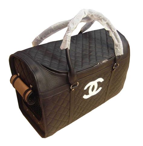 chanel dog carry bag|designer inspired pet carrier.